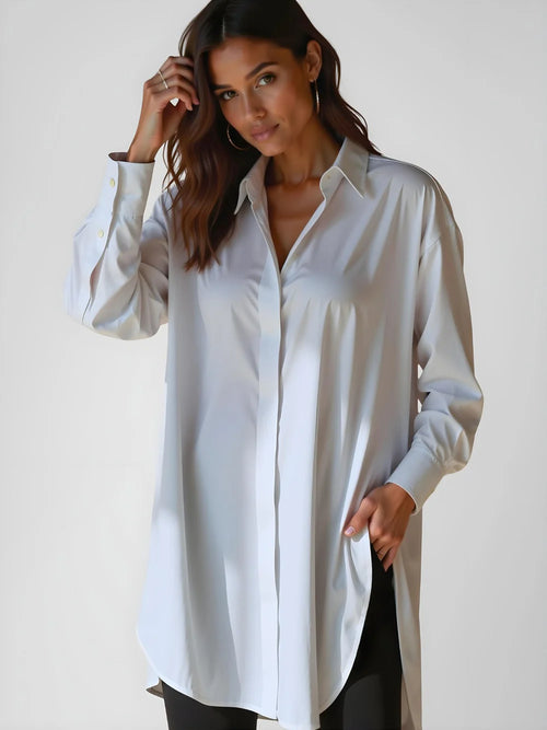 CAMISA OVERSIZED CON BOTONES